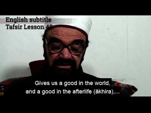 Turkish English Tafsir Lesson 40
