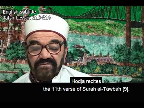 Turkish English Tafsir Lesson 310-314
