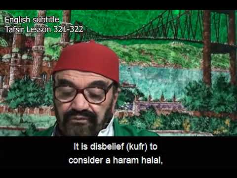 Turkish English Tafsir Lesson 321-322